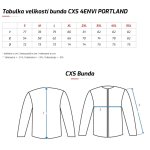 CXS 4ENVI PORTLAND / Pánská zimní bunda - tmavě šedá